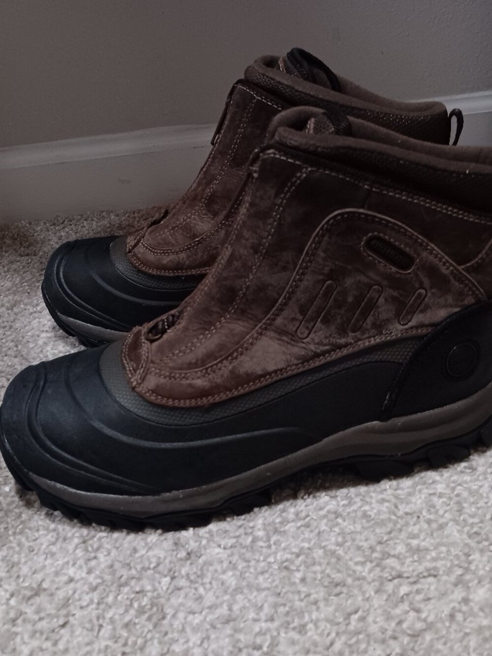 RedHead Langley Zip Boots, 100 % waterproof, thermolite insulation, leather, men